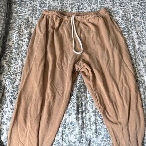 Aerie Tan Lounge Pants